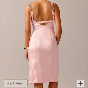 Limited-edition Anna October© X J.Crew side-slit dress